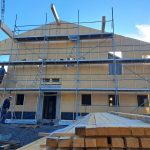 Baustelle Mühlhaisl Hütt'n Außenansicht