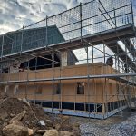 Außenansicht Berghütte für Gruppenurlaub